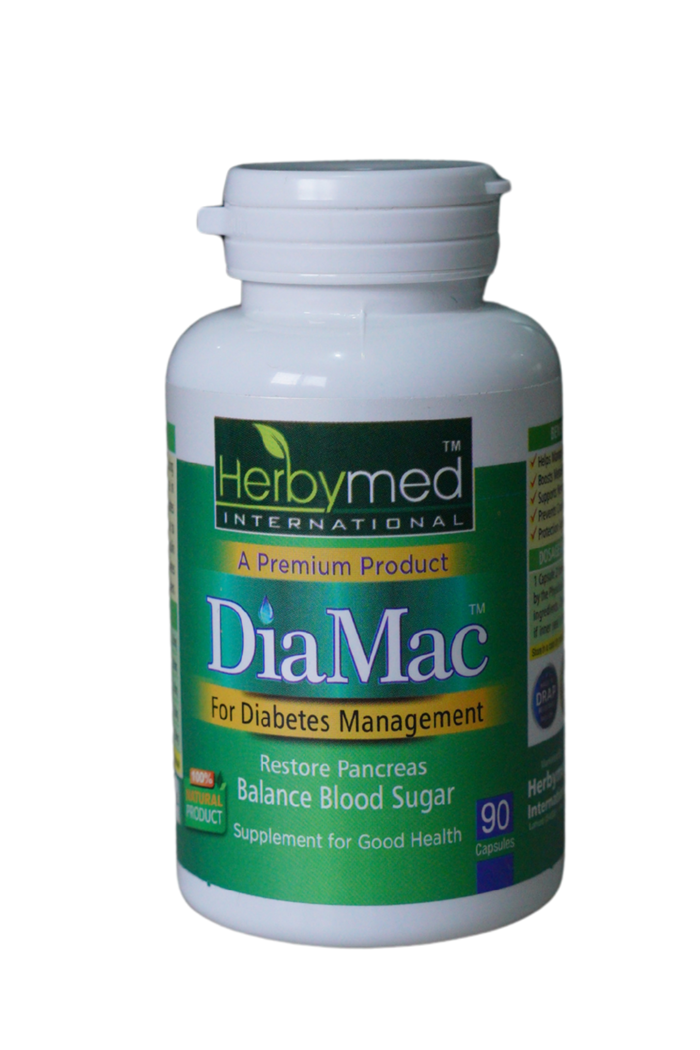 DiaMac – Natural Support for Healthy Blood Sugar Management Herbymed