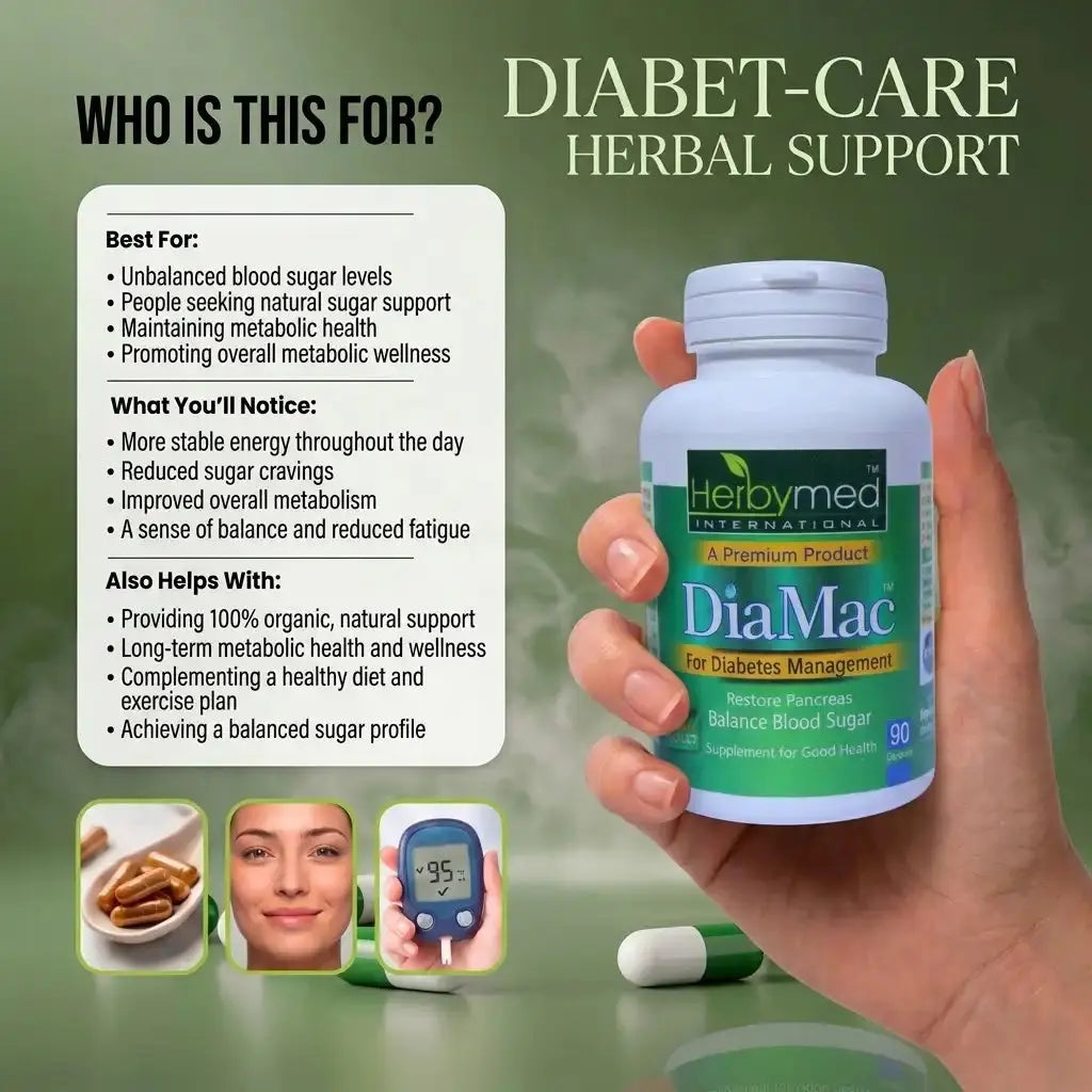 DiaMac – Natural Support for Healthy Blood Sugar Management
