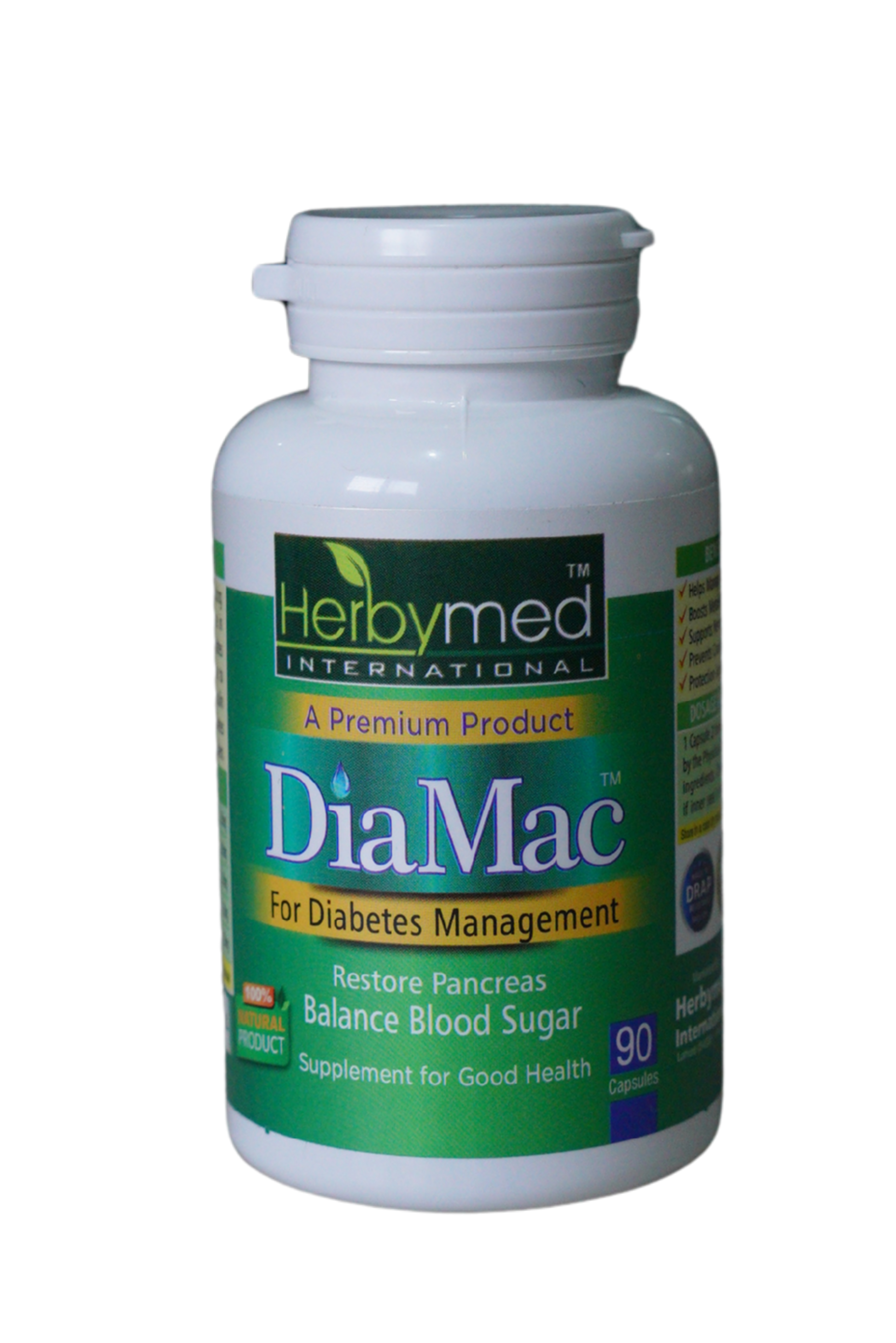 DiaMac – Natural Support for Healthy Blood Sugar Management Herbymed