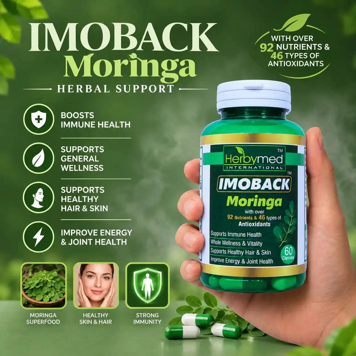 ImoBack – Premium Moringa for Daily Health & Vitality