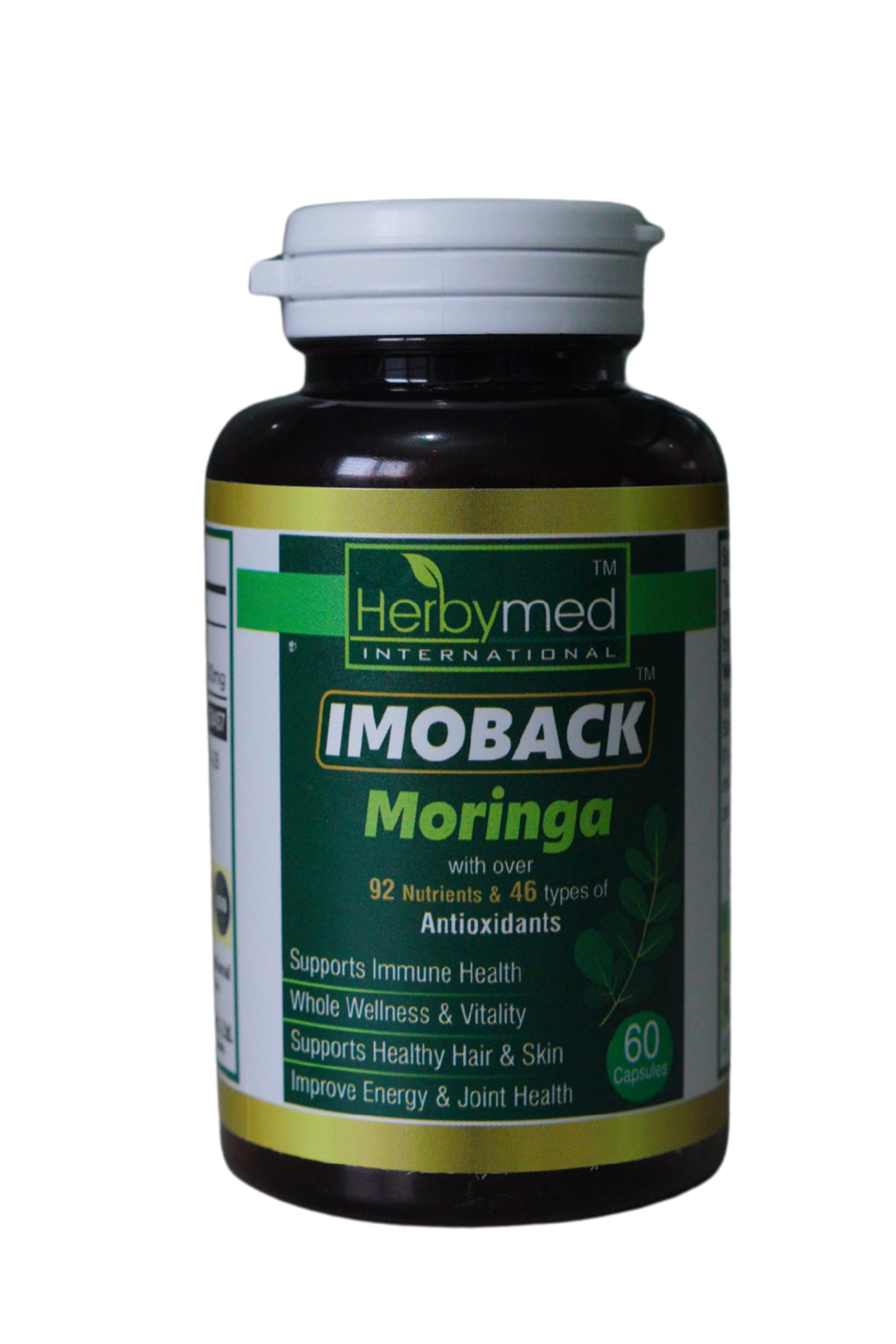 ImoBack – Premium Moringa for Daily Health & Vitality Herbymed